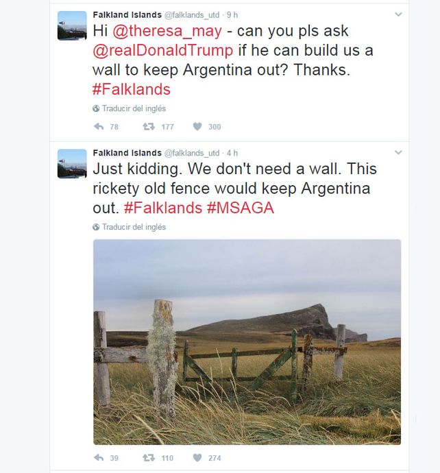 Los tuits de la cuenta...