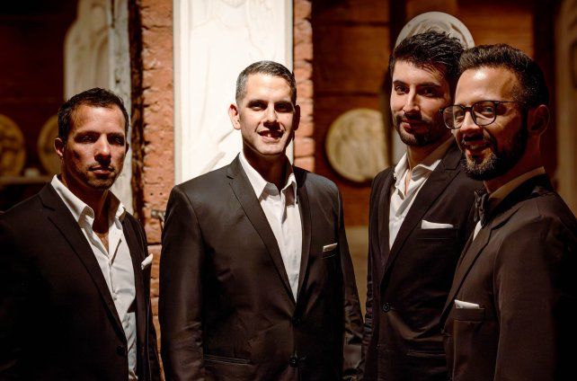 El cuarteto de tenores