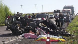 Tragedia en una ruta en el sur de Brasil: murieron cinco rosarinos