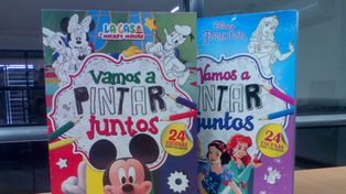 Pedí este martes opcional la colección Vamos a Pintar juntos