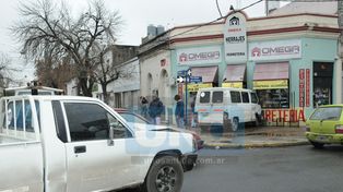 Dos espectaculares choques se registraron en el centro de la ciudad