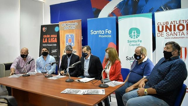 Santa Fe se prepara para vivir el Clásico entre Unión y Colón en la Liga Argentina.