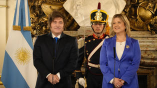 Javier Milei le tomó juramento a Alejandra Monteoliva.