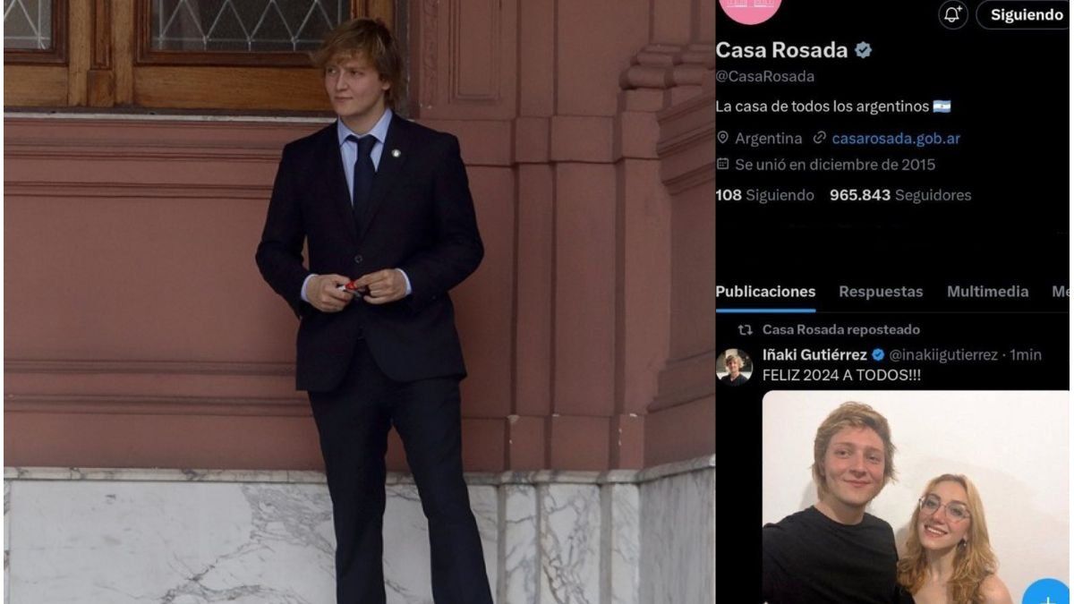 Iñaki Gutierrez ya no maneja las redes de Casa Rosada