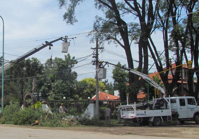 EPE: avanza la restitución del servicio tras el temporal y quedan 720 reclamos