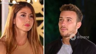 El cara a cara de Majo Martino y Martín Salwe