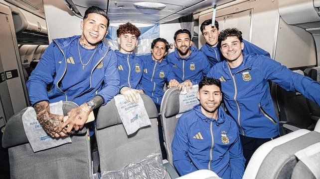La Selección Argentina ya está en Kansas para la preparación previa al Mundial