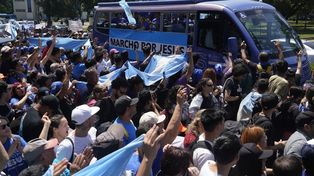 Miles de evangelistas se movilizaron por el centro rosarino&nbsp;