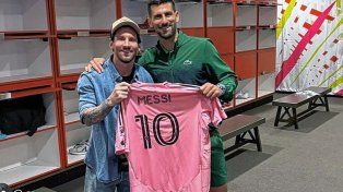 Djokovic contó detalles de gran encuentro con Lionel Messi
