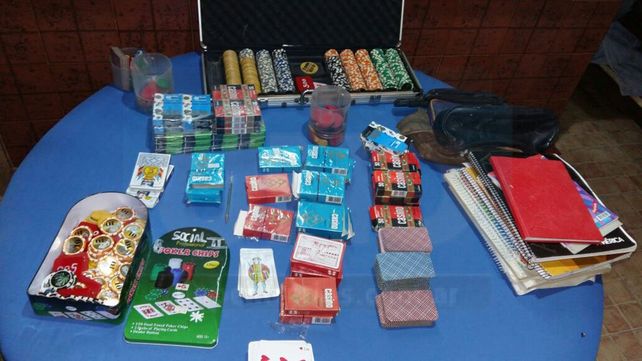 Desbarataron un casino clandestino en Federal