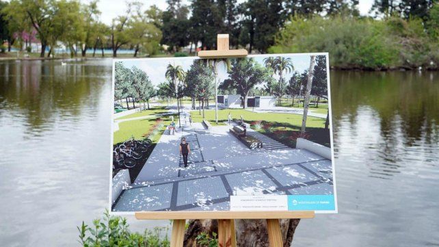 La Municipalidad de Paraná firmó el contrato para la obra en el emblemático parque de la zona sur.&nbsp;