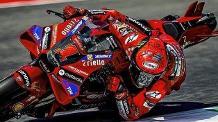 Peco Bagnaia, actual campeón del mundo, consiguió el mejor tiempo de cara al GP de MotoGP de Mughello.