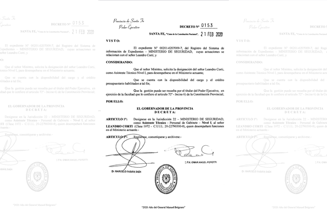 El decreto El decreto