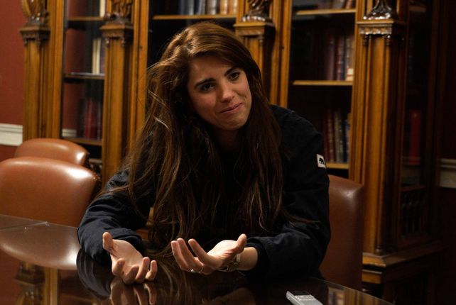 Carolina Barrero se vinculó a los artistas disidentes del Movimiento San Isidro y luego defendió a las madres de los nuevos presos políticos. Debió exiliarse.&nbsp;