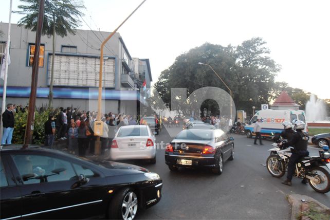 Silencio y angustia en el último adiós al dirigente sindical Alberto Maguid
