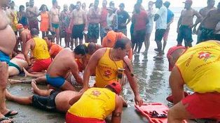 Un rayo mató a cuatro personas en una playa de San Pablo