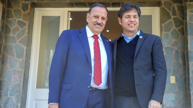 El riojano Ricardo Quintela y el bonaerense Axel Kicillof