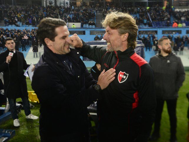 Gago y Heinze son muy amigos.
