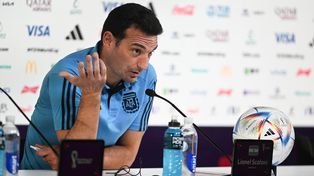 Lionel Scaloni define el equipo luego del entrenamiento&nbsp;