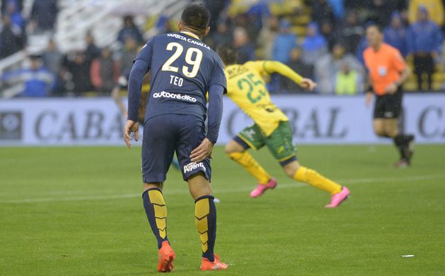 Teo Gutiérrez retornó a Rosario pero es duda en Central para jugar el domingo ante Vélez