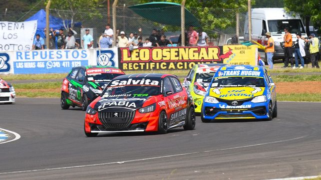 Coltrinari dominó en Concordia la final de la clase menor del Turismo Nacional. El team de Bigand fue el mejor de los santafesinos.