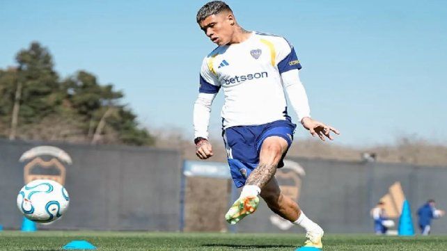 Buenas noticias para Boca: Ayrton Costa y Rodrigo Battaglia entrenaron a la par del grupo.