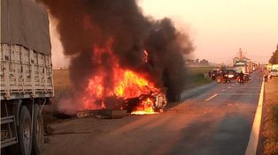 La impresionante tragedia en Serodino se cobró la vida de un hombre de 60 años y una joven de 22.&nbsp;