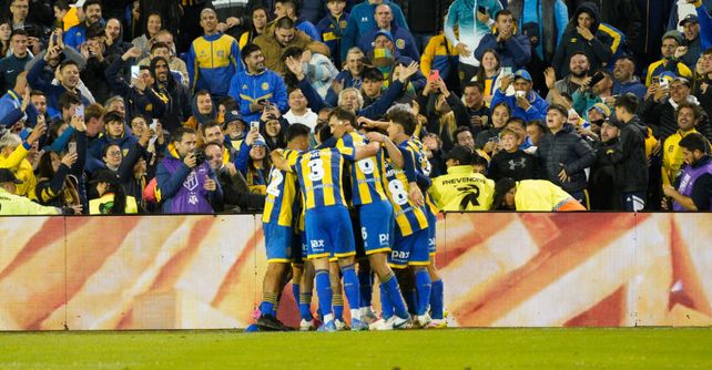 La imagen de los jugadores de Central celebrando fue una constante en todo el torneo. Así quiere llegar el Canalla a los playoffs.
