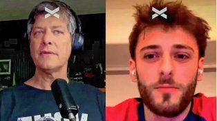 Luciano Vicentín protagonizó un divertido diálogo con Mario Pergolini.