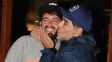 se conocieron las fotos del primer encuentro de maradona con su hijo diego jr.