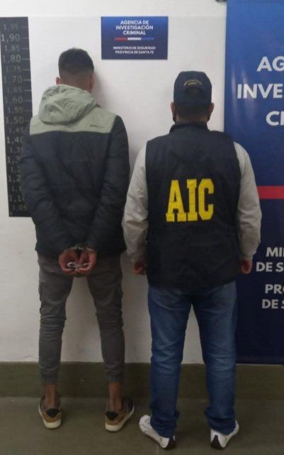 Brandon fue detenido en un edificio de Urquiza al 1000