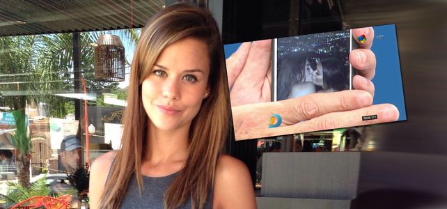 ¡Tremendo! Apareció una foto de María del Mar besando a otra mujer