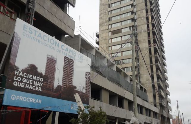 Las obras del ProCreAr del Parque Federal.