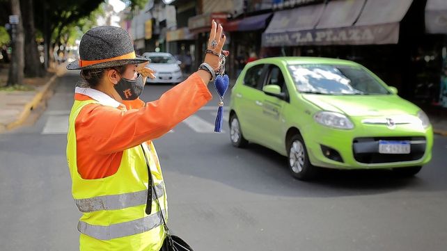 La Brigada femenina del tránsito fue creada en 1970