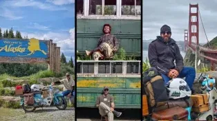 Pablo Imhoff, el santotomesino que llegó a Alaska en una Econo: de no imaginar lo que viene al miedo de que ya no haya otro gran viaje. Foto: IG imhoffpablo