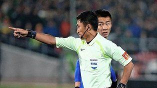 El chino Fu Ming será el árbitro de Argentina-Mali.
