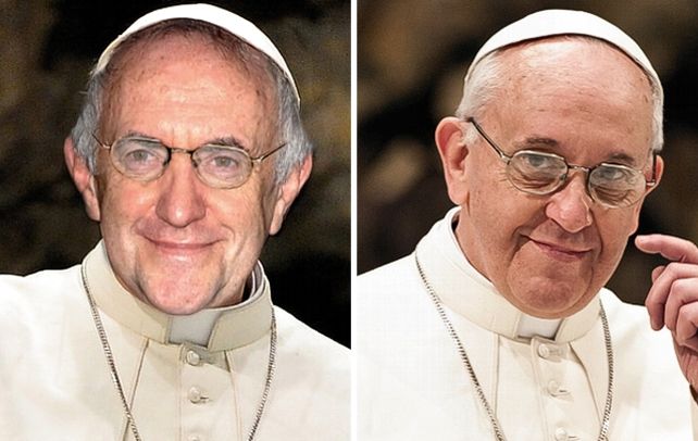 Jonathan Pryce, de Perón al Papa Francisco