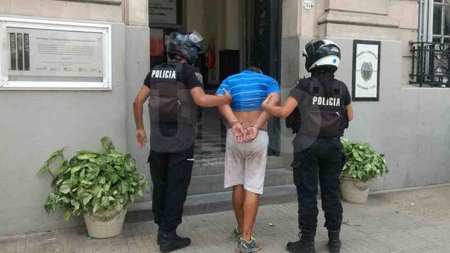 Detuvieron a un violento delincuente luego de que la víctima lo reconociera en la calle