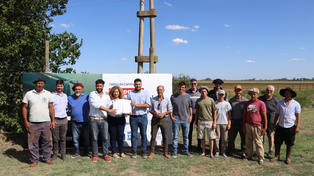 La provincia fortalece el programa Caminos de la Ruralidad en el sur provincial.