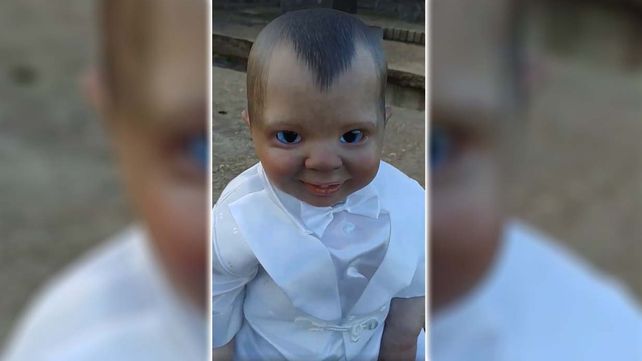 Pánico en Brasil por un muñeco diabólico que mueve los ojos en un cementerio