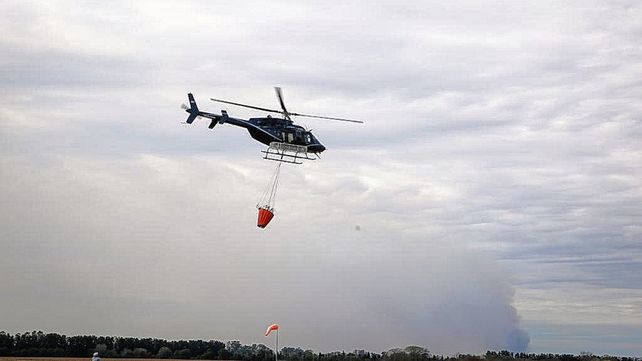 Incendios: Santa Fe pidió por las Fuerzas Armadas