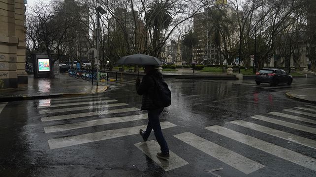 Hay alerta amarillo por tormentas para este miércoles a la madrugada