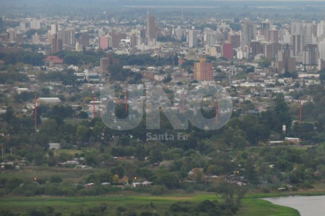Santa Fe desde el aire