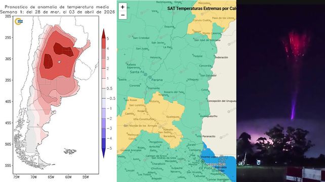 Un bloqueo atmosférico provocará temperaturas inusuales para el otoño durante toda la semana en gran parte del país
