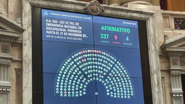 Discapacidad: se aprobó el proyecto de ley que reemplaza el esquema de emergencia