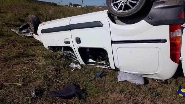 Personal de la Jefatura Departamental de Concordia constató que este viernes alrededor de las 9.00 un vehículo marca Renault