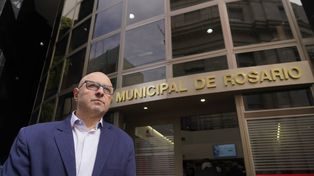 Escala. El presidente del Banco Municipal, Claudio Forneris.