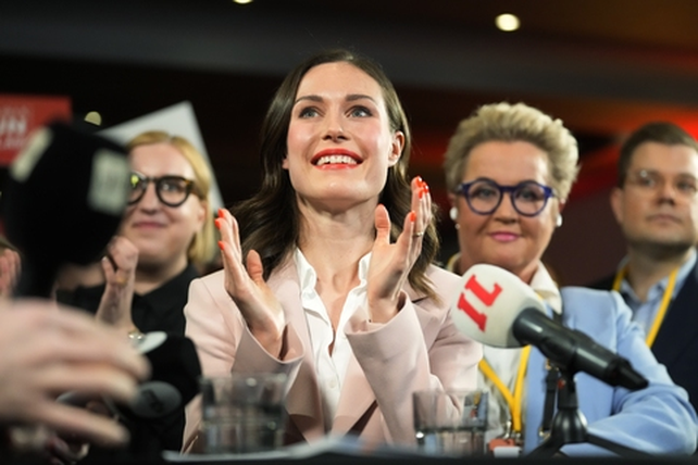 Sanna Marin mantuvo el buen humor incluso para anunciar su derrota. Marin refrescó la política de Finlandia con su presencia juvenil y espontánea.&nbsp;