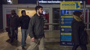 Los hijos de Báez llegaron a Buenos Aires y compartieron el vuelo con Máximo Kirchner