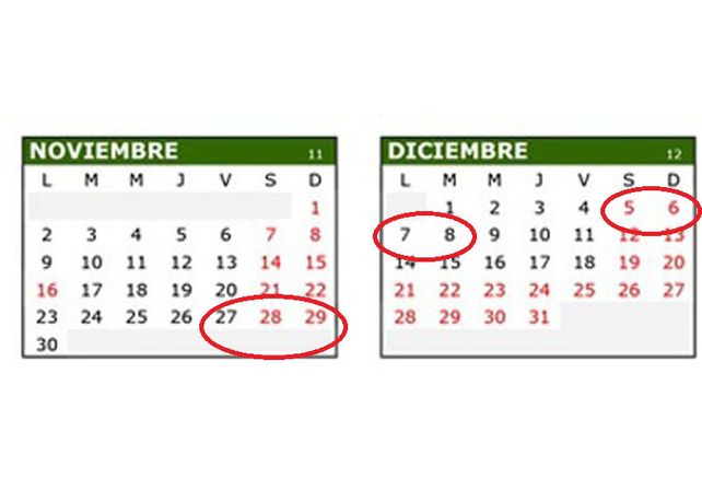 El viernes 27 será feriado